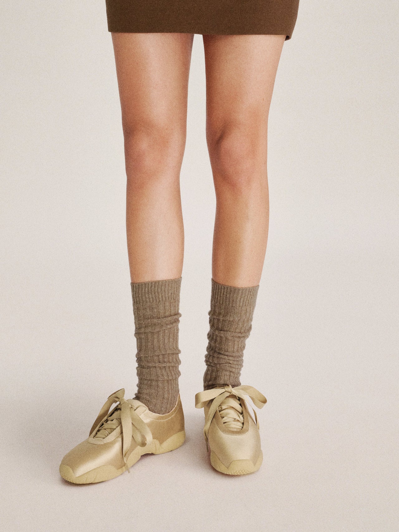 Flavia 발레리나 스니커즈 운동화 - 브라운