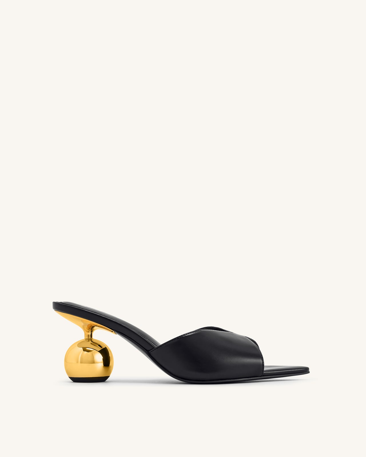 Ellie 스피어 힐 뮬 - 블랙