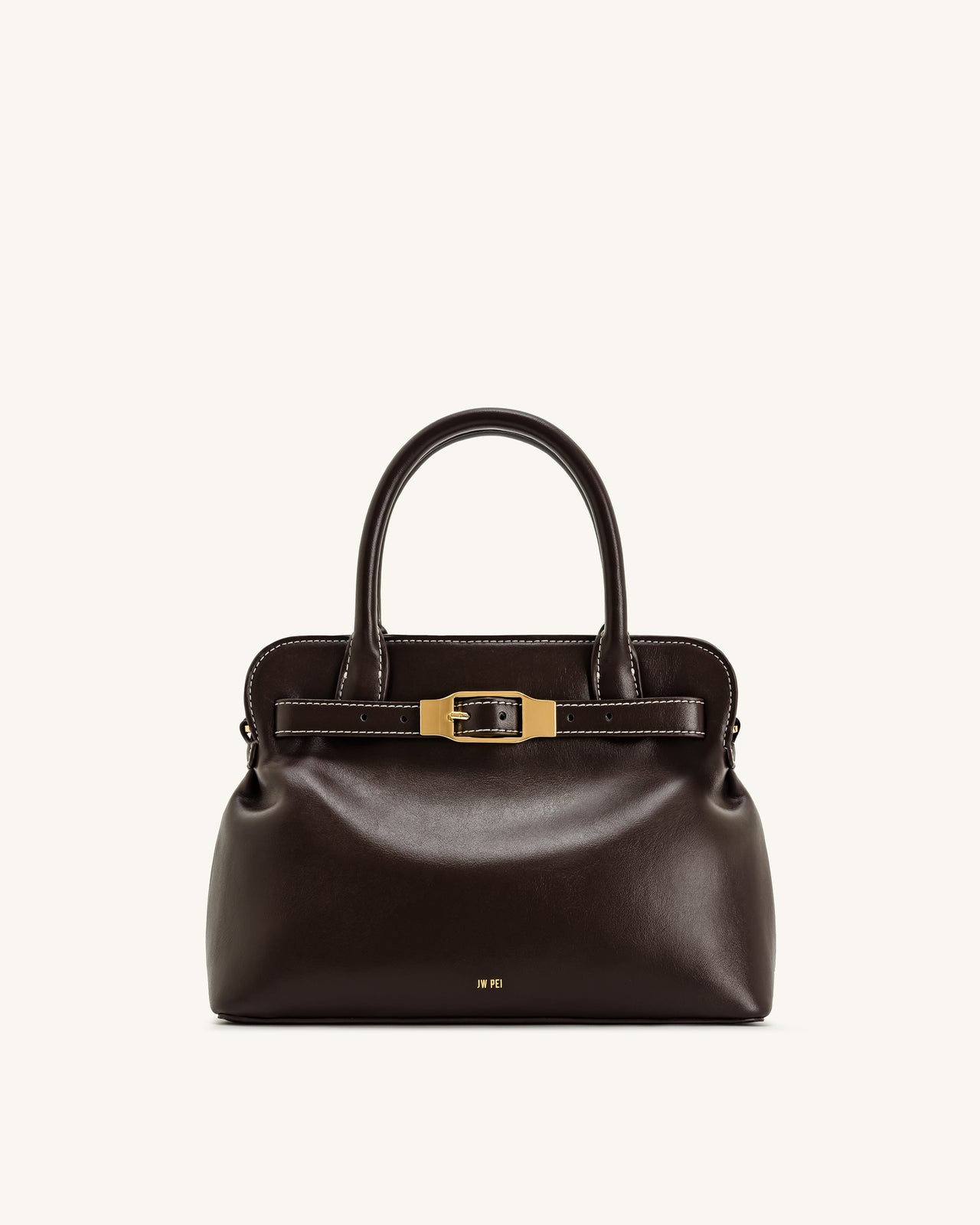 Mia 토트백 - 다크 브라운