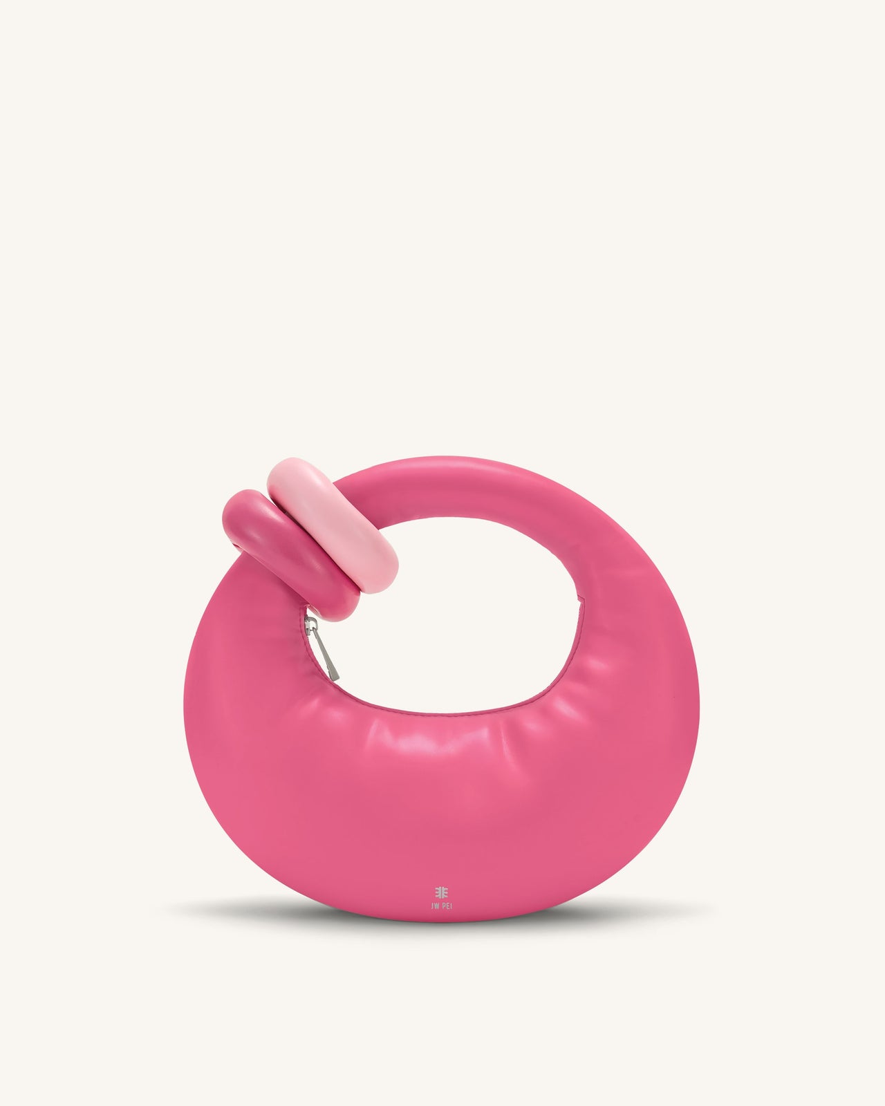 Abacus 탑 핸들백 - 로즈 레드