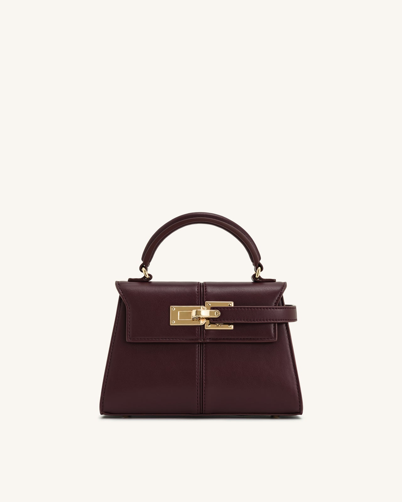 Elise Top 핸드백 - 딥 버건디