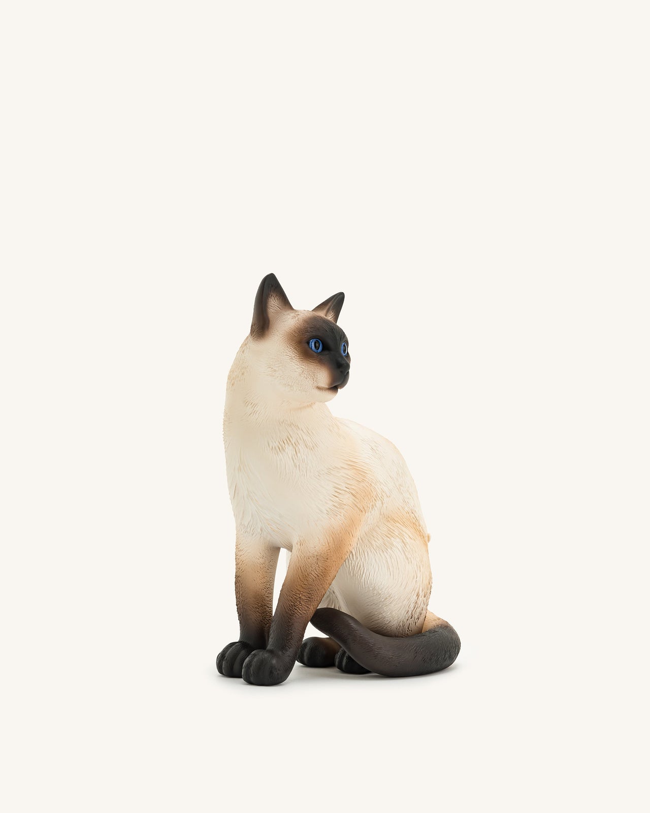 Kiara 고양이 클러치 - 베이지