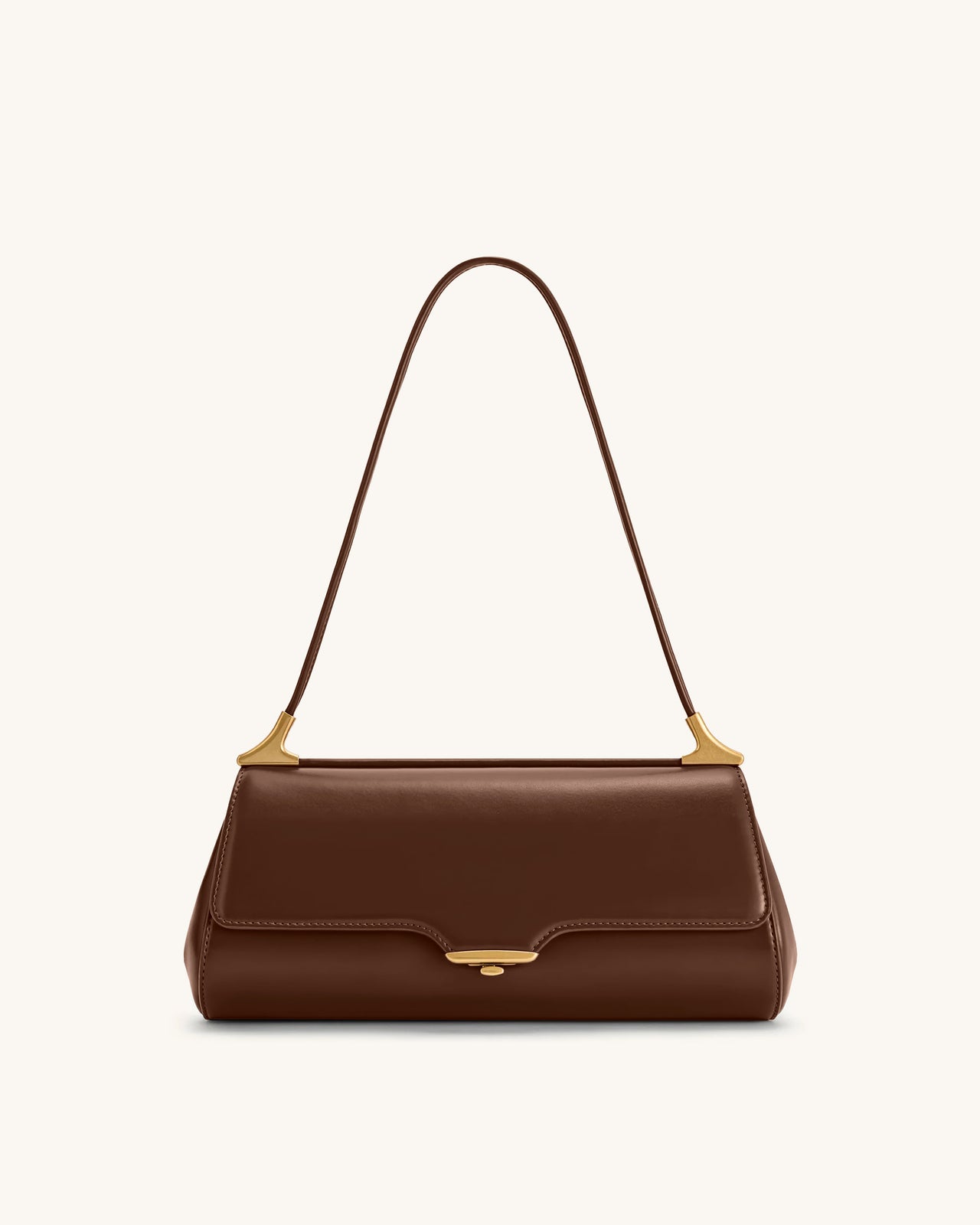 Eloise 숄더 백 - 딥 브라운
