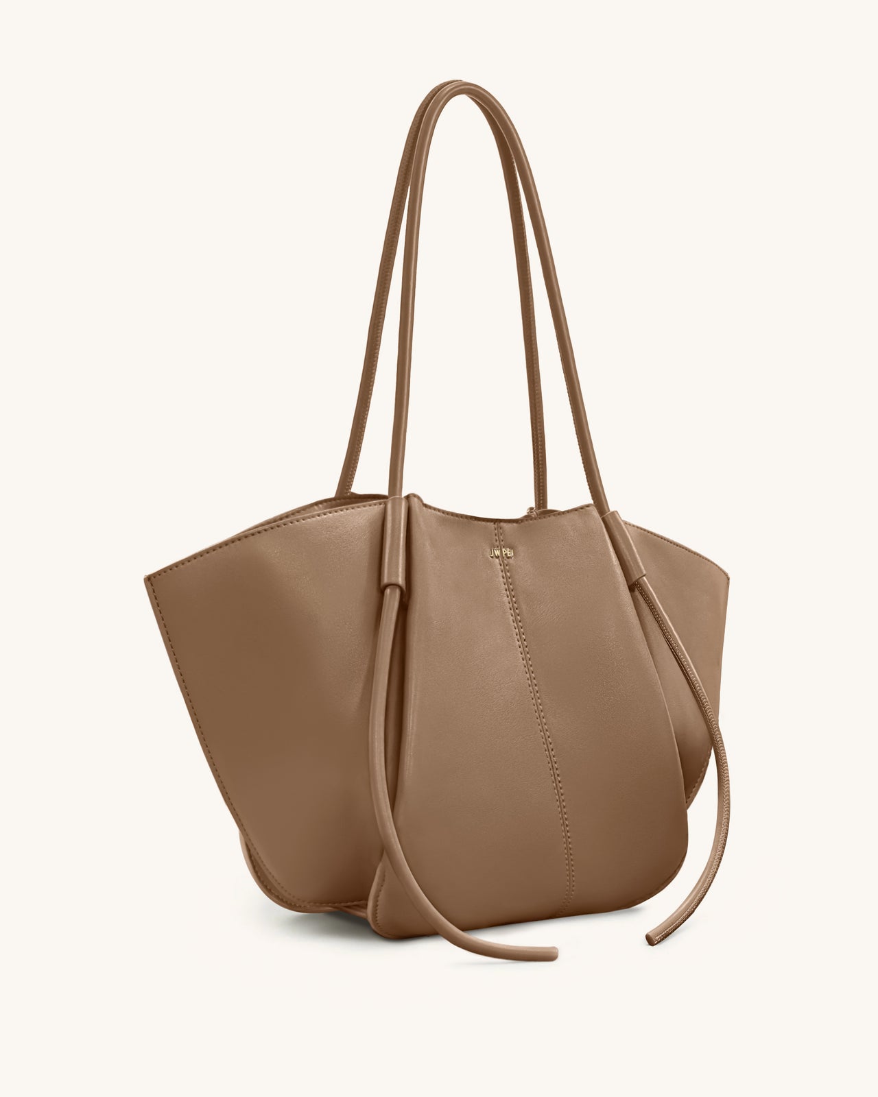 Nala 와이드 토트 백 - 클레이 브라운