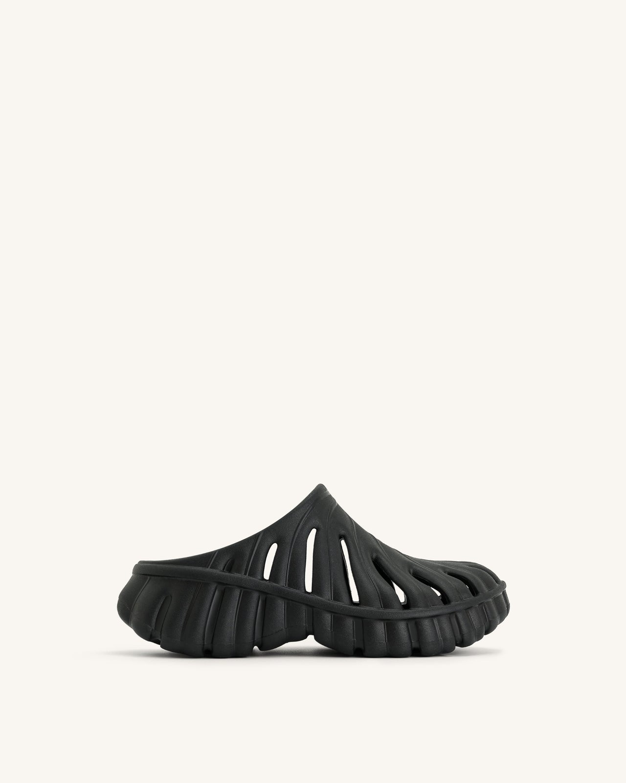 Tara Leaf 플랫폼 클로그 - 블랙