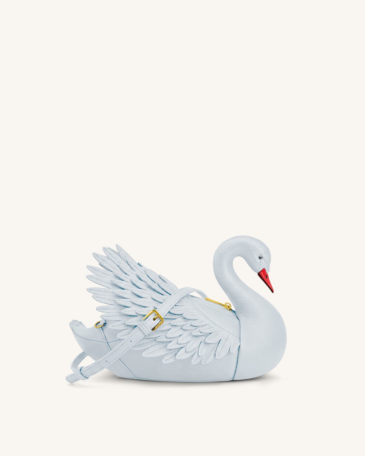 Alani 백조 모양 크로스백 - 라이트 블루