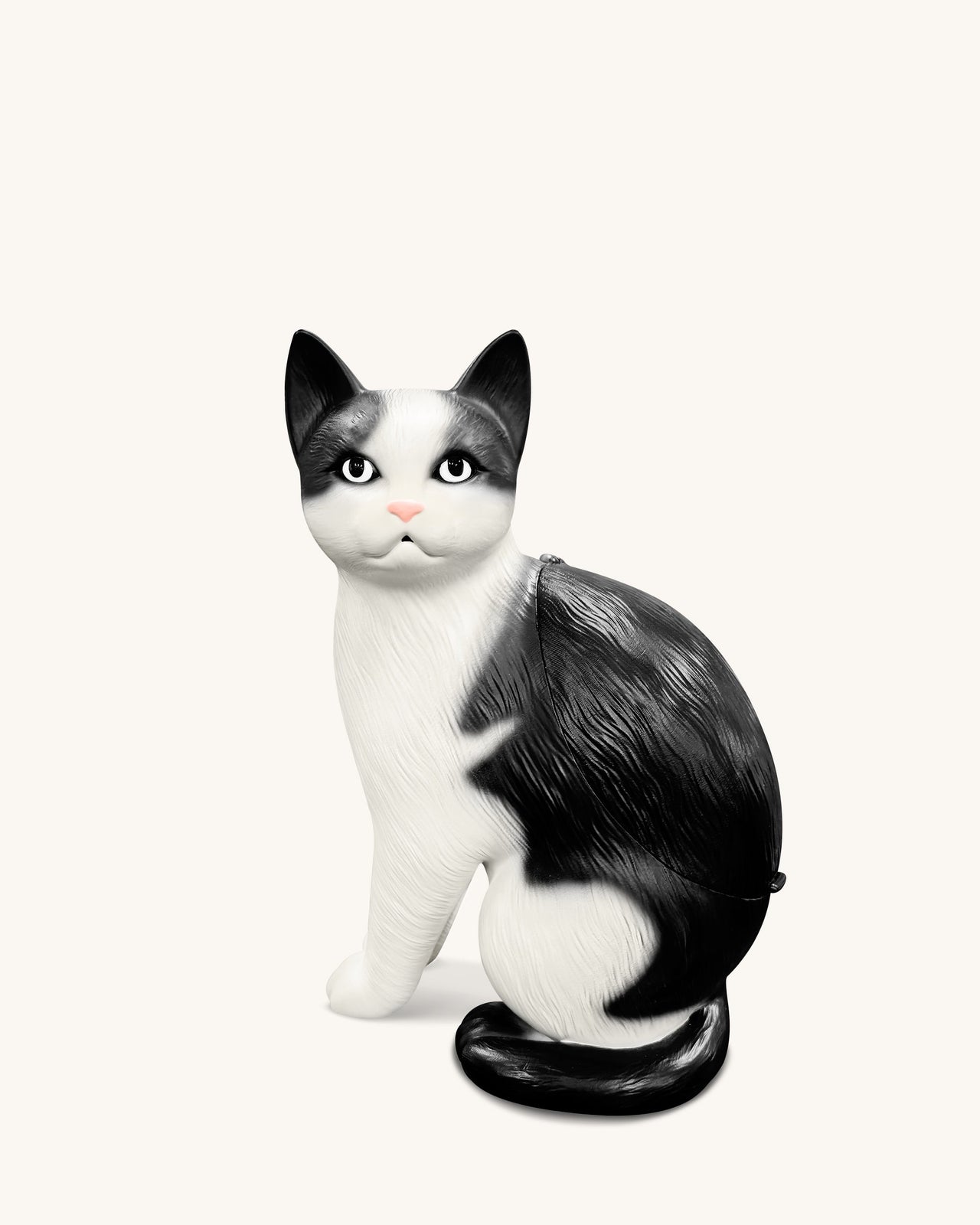 Elsie 고양이 클러치백 - 화이트