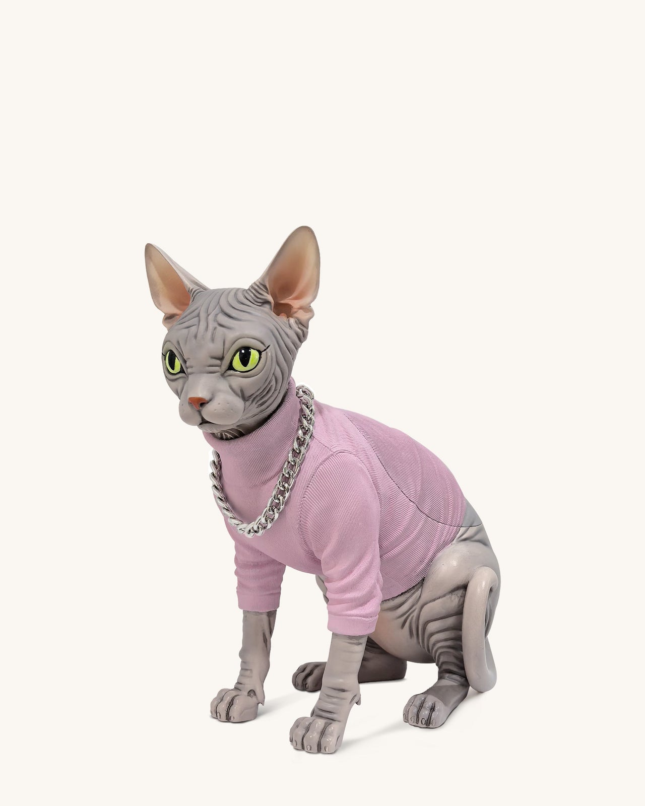 Sadie 클러치백 - 핑크/그레이