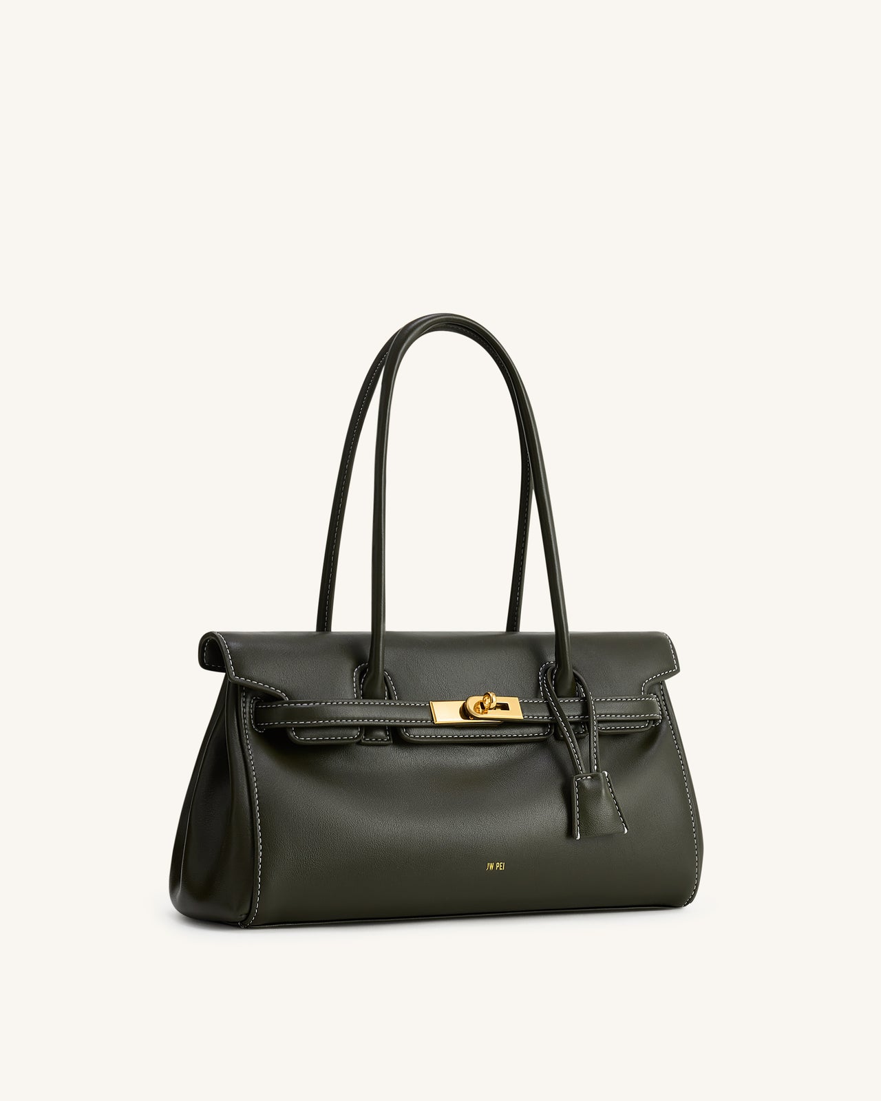 Yara 숄더백 - 아미 그린