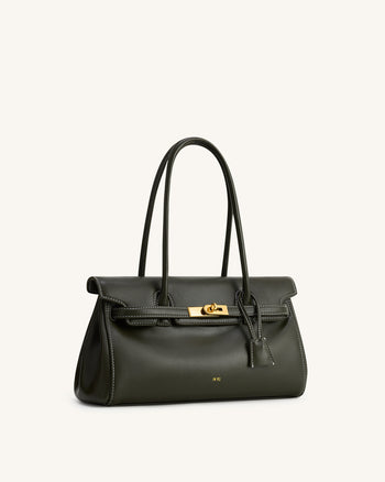 Yara 숄더백 - 아미 그린