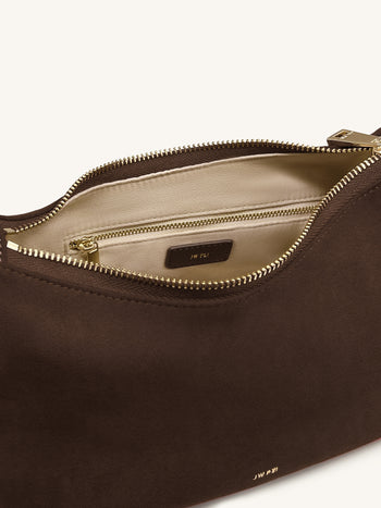 Nell 프린지 하드웨어 탑 핸들 백 - 딥 브라운