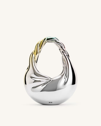 Willow Twist 크레센트 탑 핸들 백 - 멀티컬러