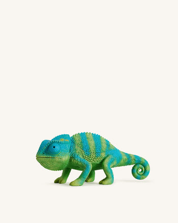 Hazel 카멜레온 클러치 - 그린/블루