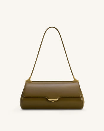 Eloise 숄더 백 - 올리브 그린