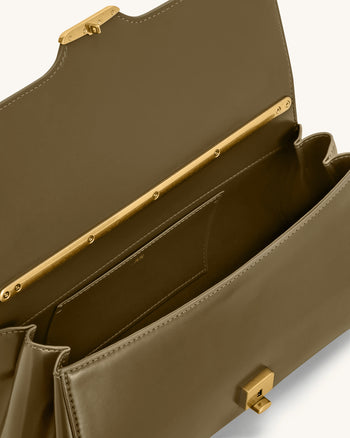 Eloise 숄더 백 - 올리브 그린