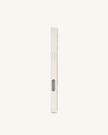 불가사리 인조 크리스탈 폰 케이스 - 화이트