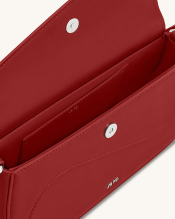 Addisyn 숄더 백 - 딥 클라렛